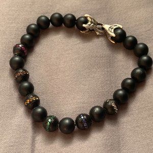 David Yurman Black Onyx Bracelet